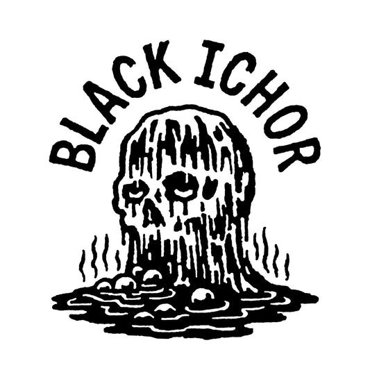Die Cut Black Ichor Sticker